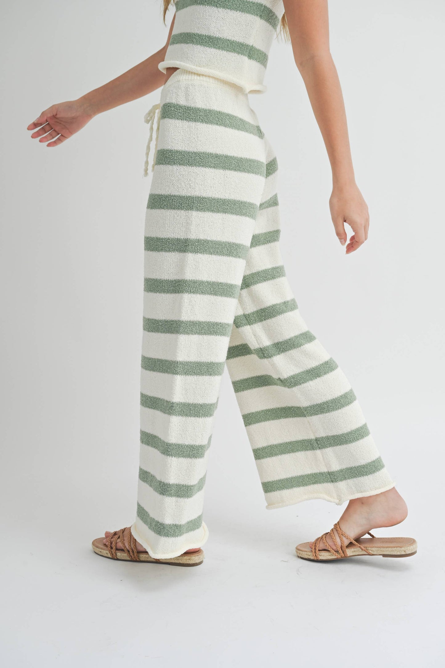 Angelique Striped Knit Pants