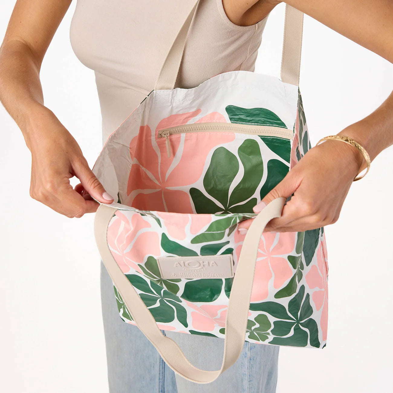 Wavy Reversible Tote