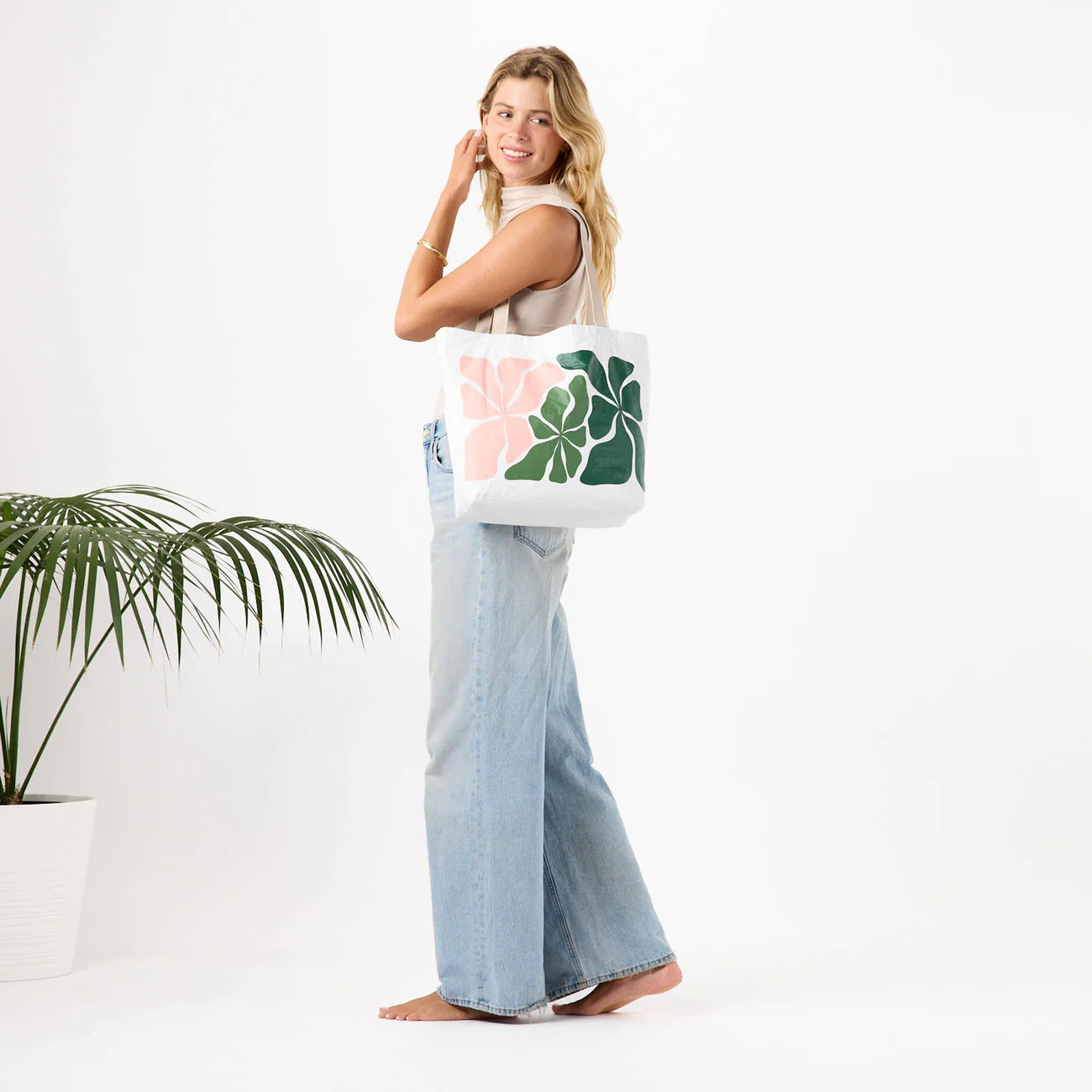 Wavy Reversible Tote