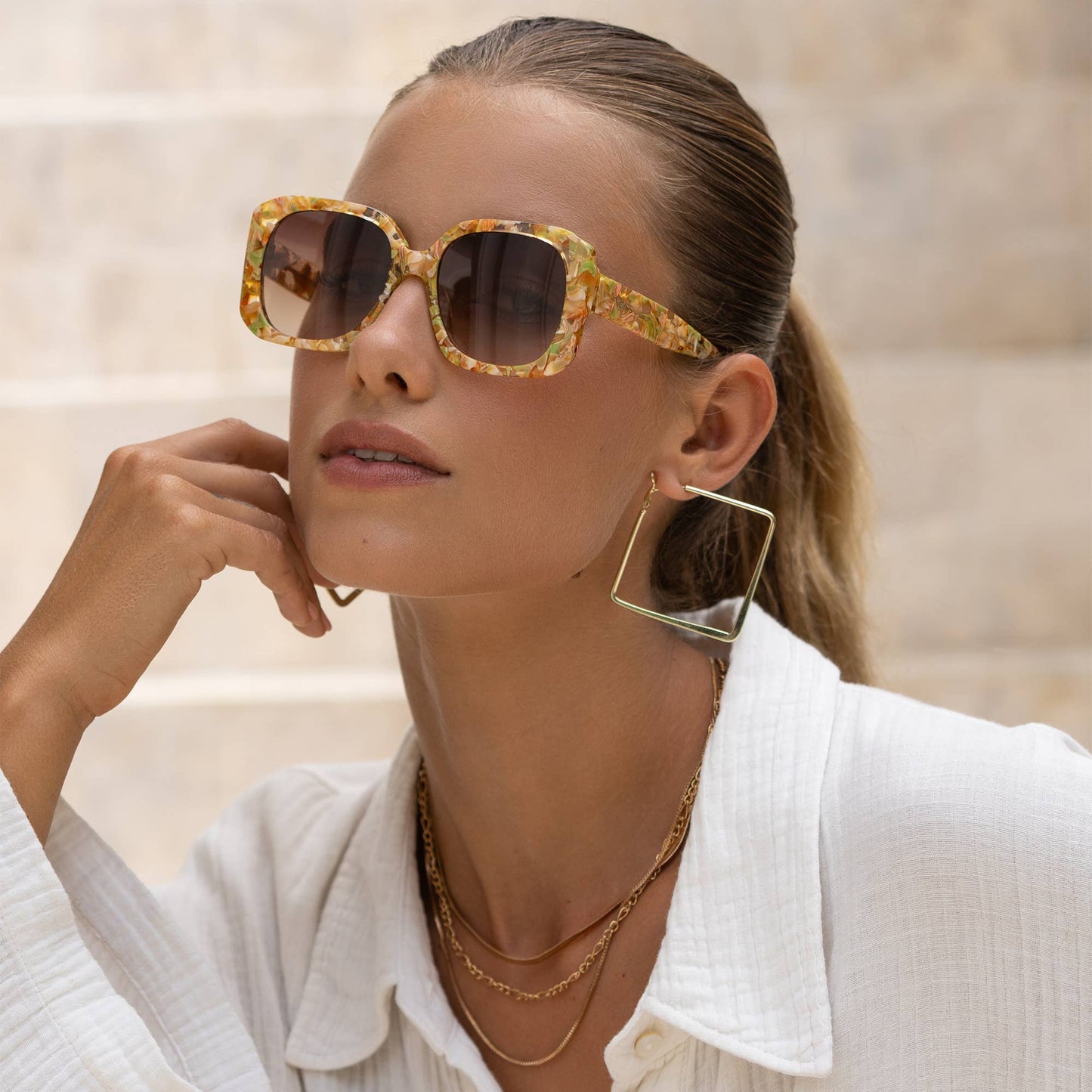 Vivian Octagonal Sunglasses