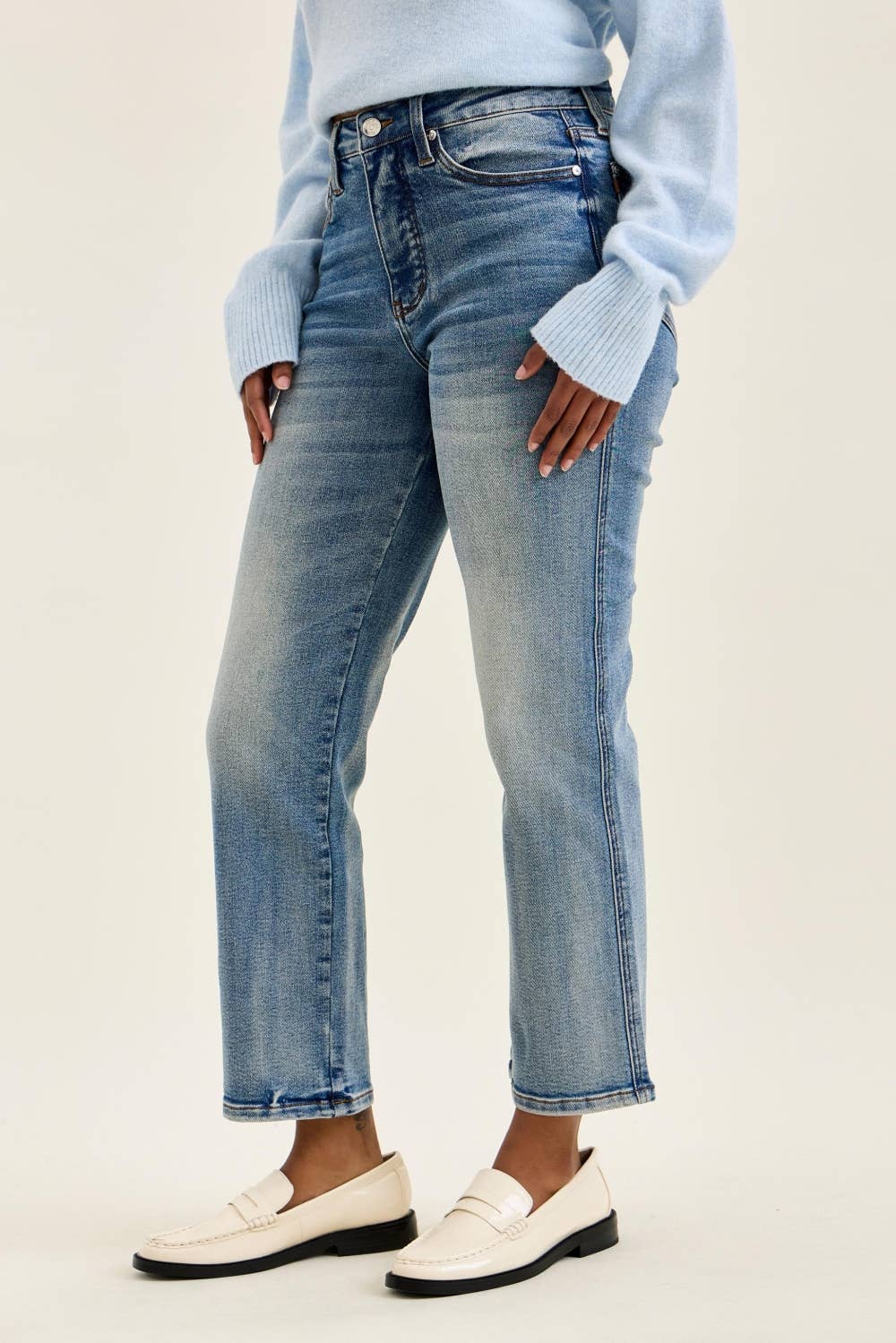 Peggy Judy Blue Ankle Straight