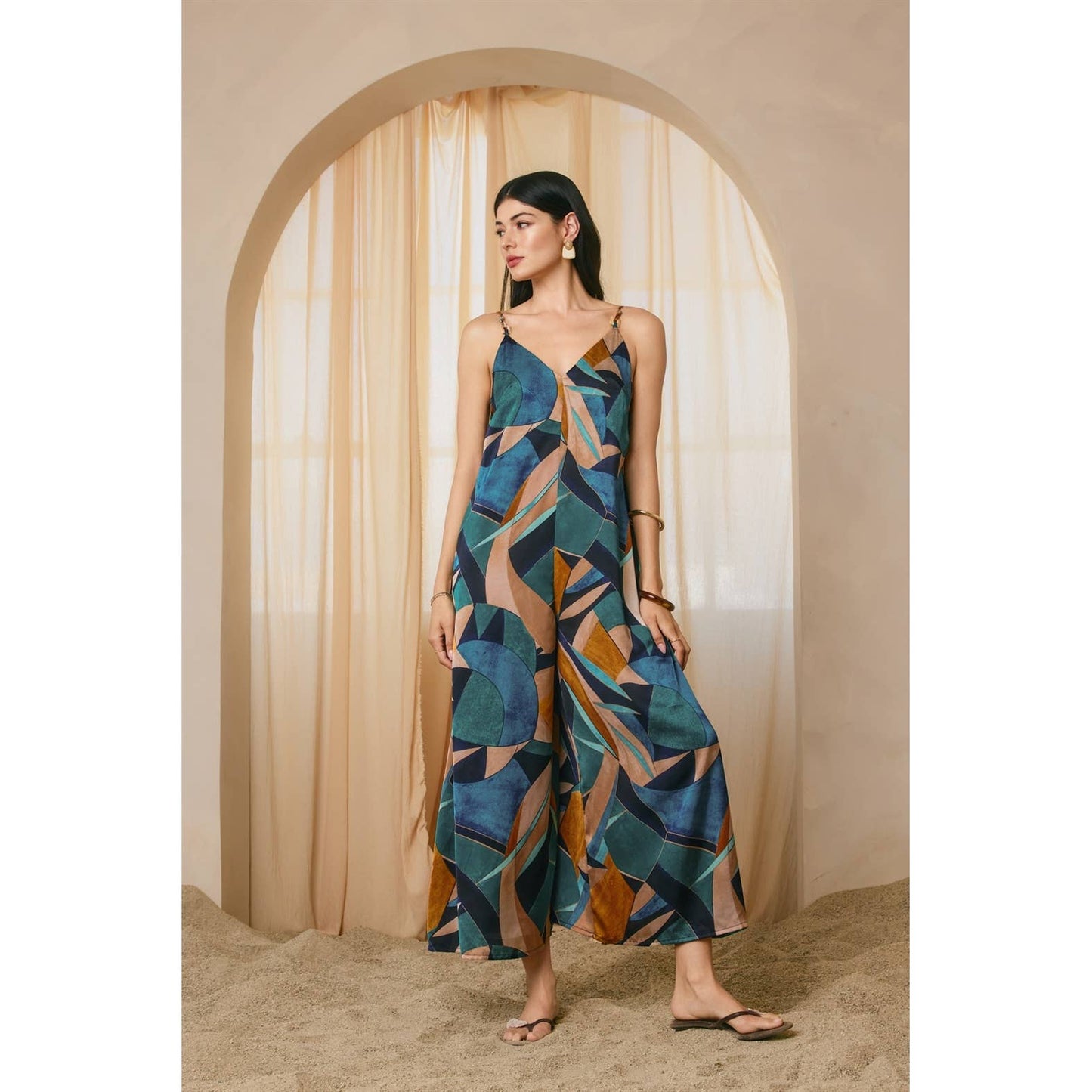 Palm Mirage Jumpsuit
