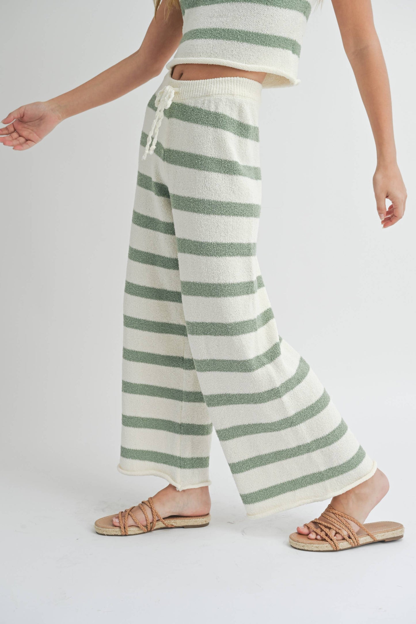 Angelique Striped Knit Pants