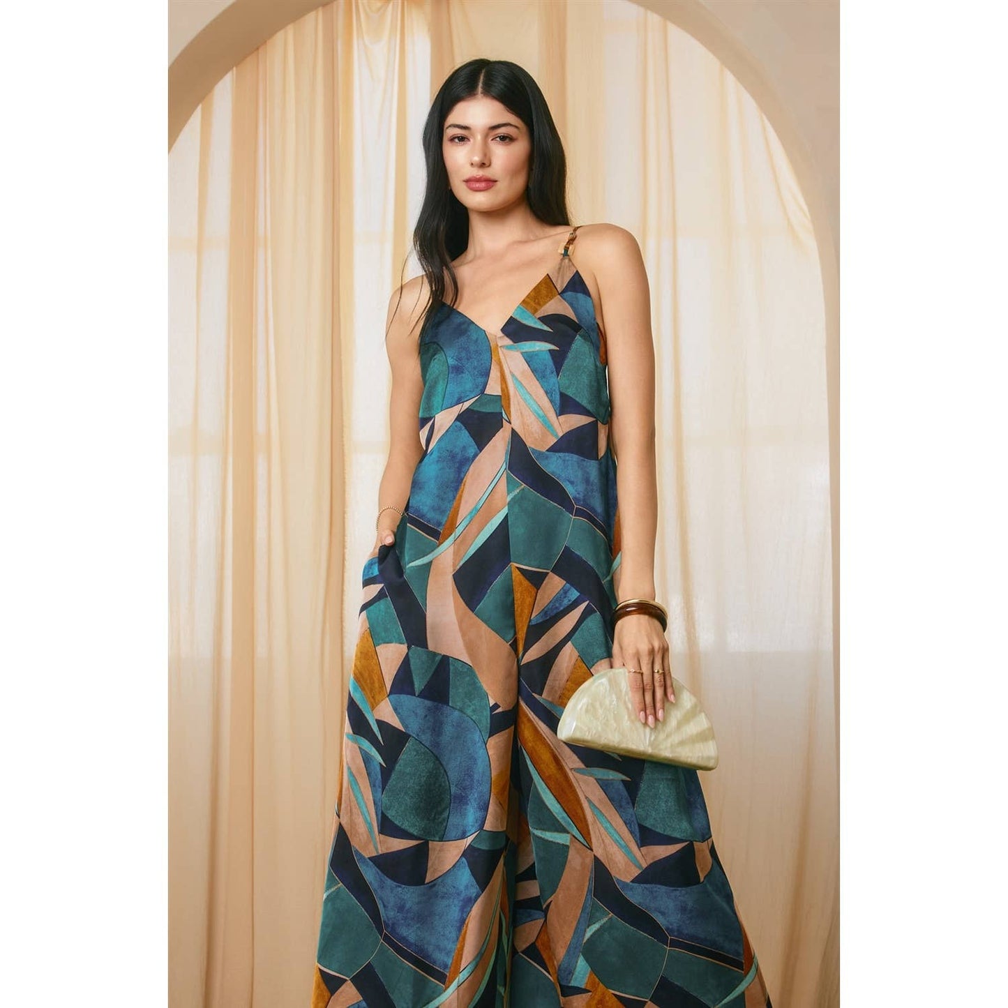 Palm Mirage Jumpsuit