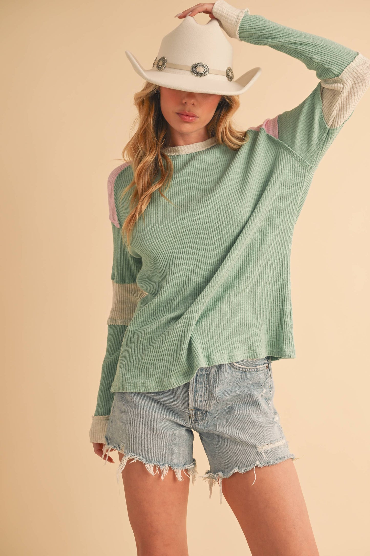 Gretel Colorblock Sweater