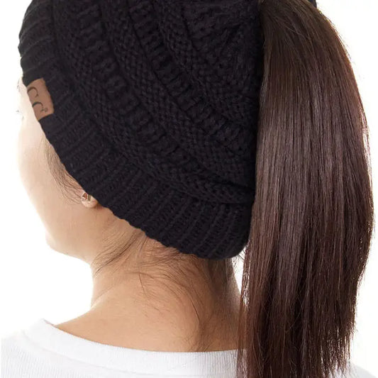 C.C Ponytail Beanie