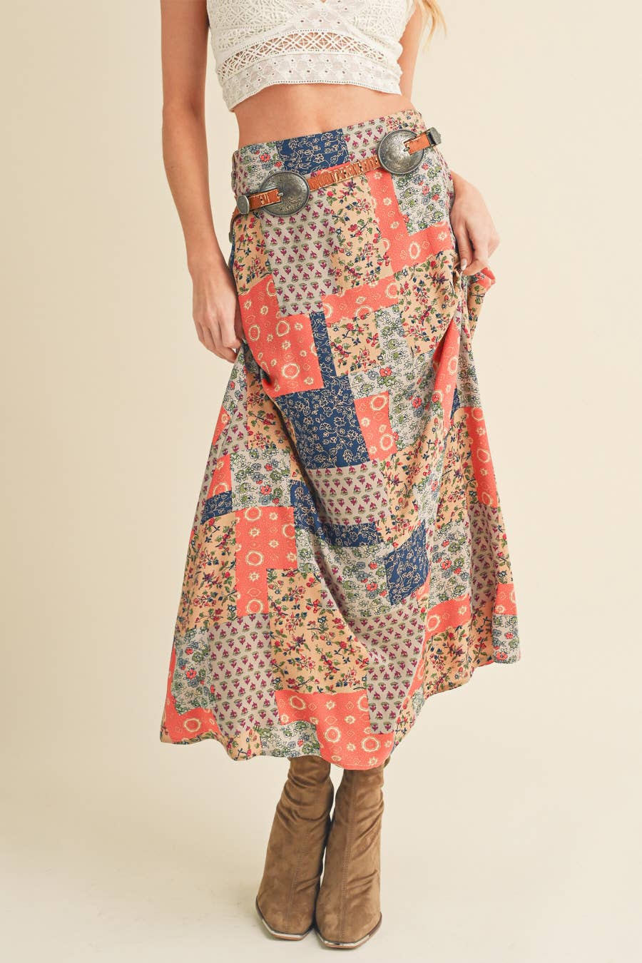 Bradyn Print Skirt