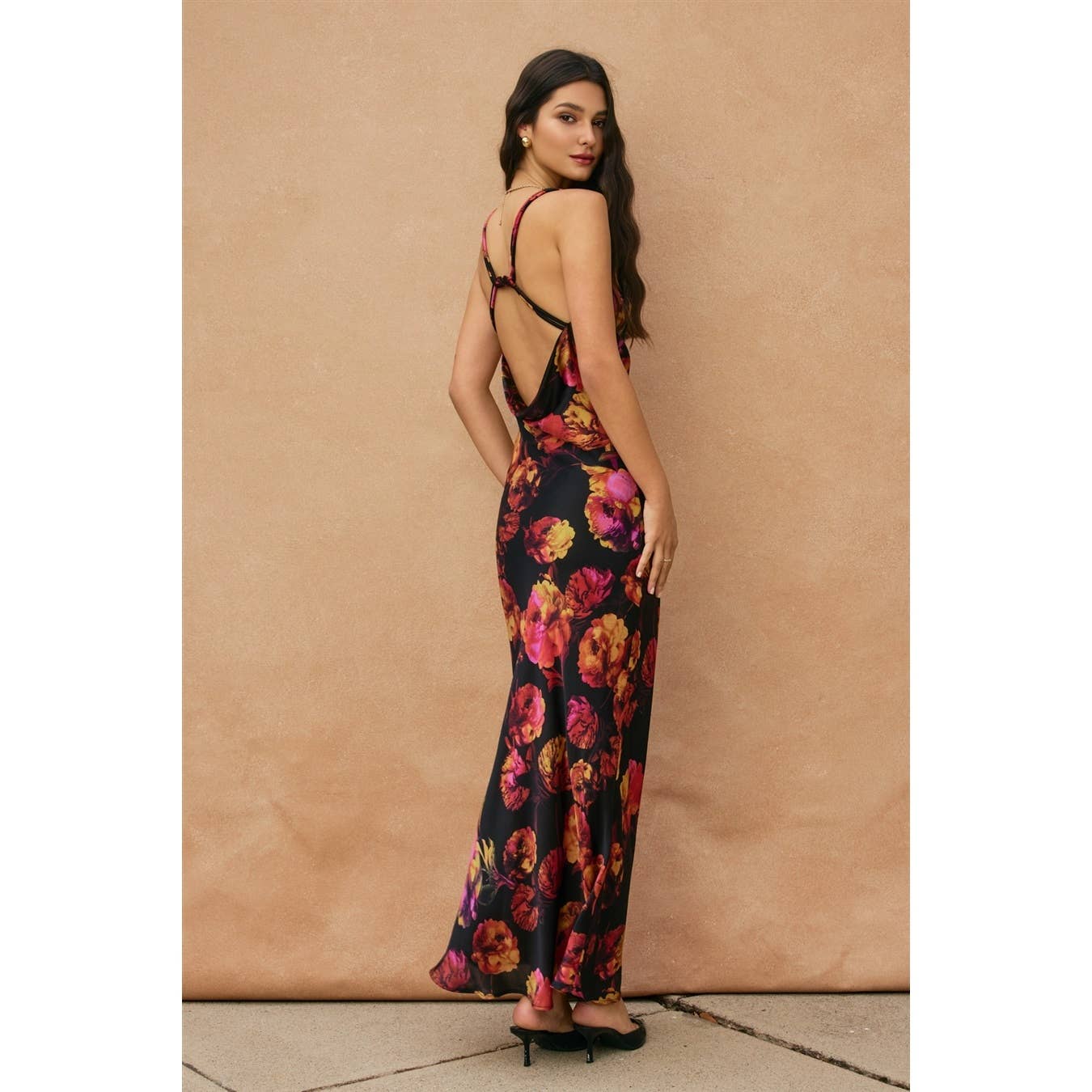 Golden Haze Maxi Dress