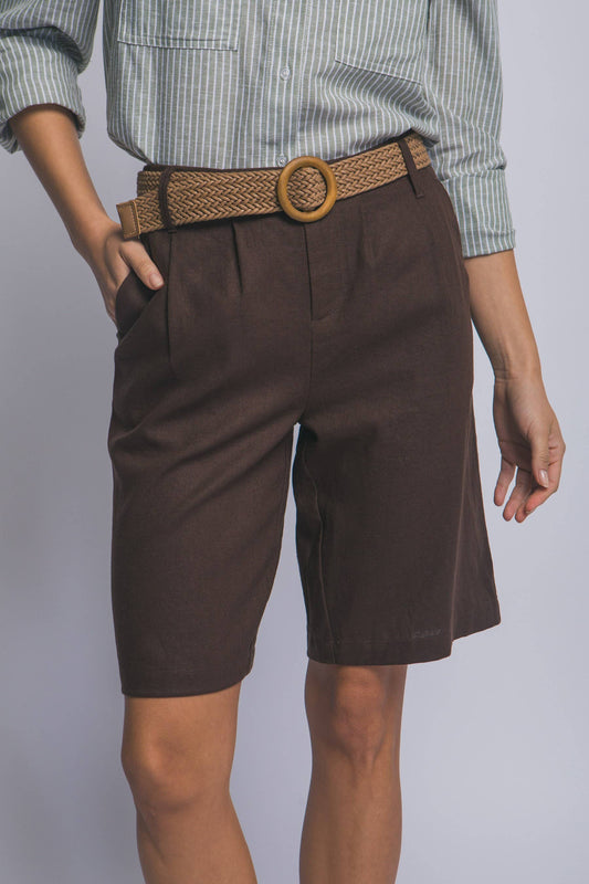 Bermuda Linen Shorts