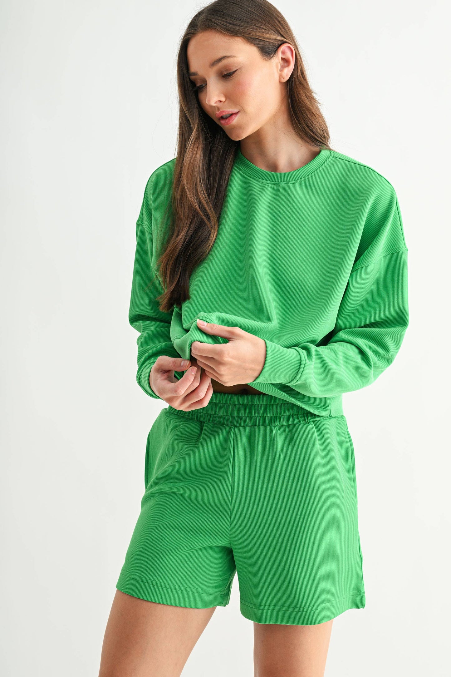 Luxe Sand Wash Sweater