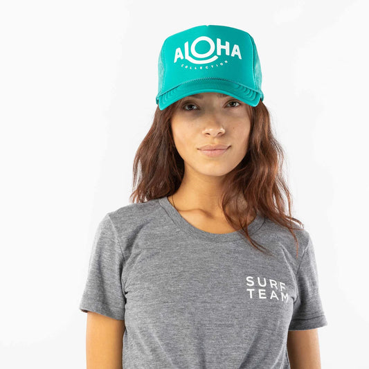 Aloha Truck Hat-Teal