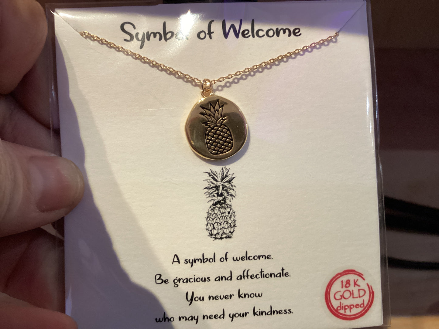 Pineapple Necklace