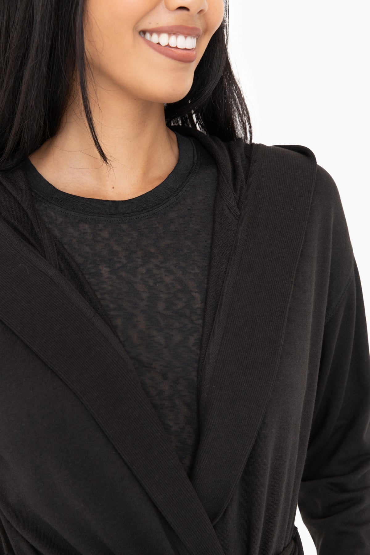 Organic Cotton Wrap Cardi