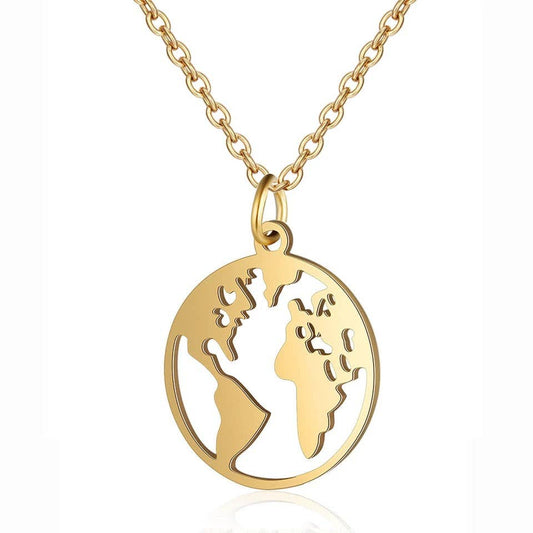 Mother Earth Necklace-Gold