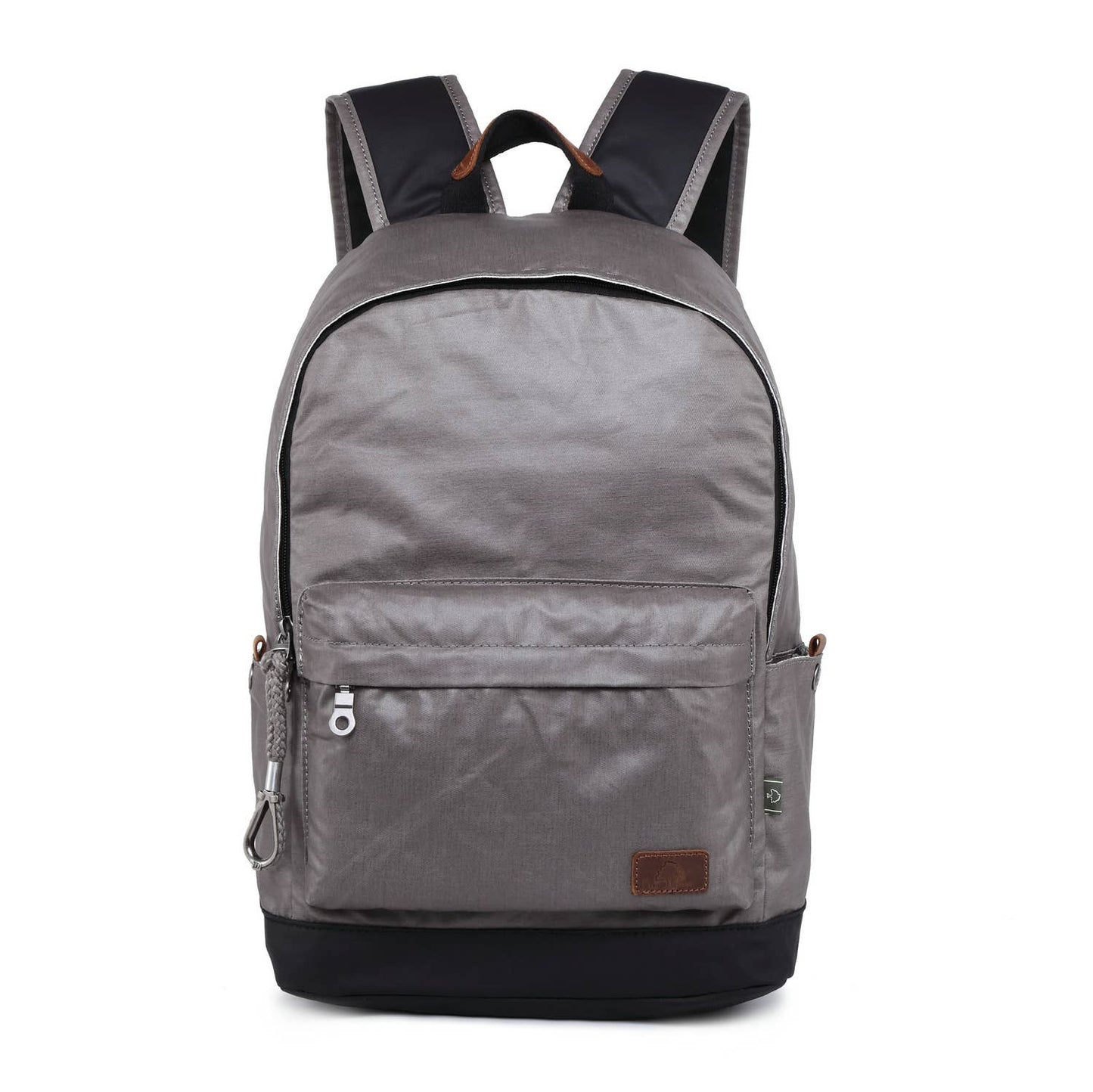 Urban Light Leather Backpack - Grey