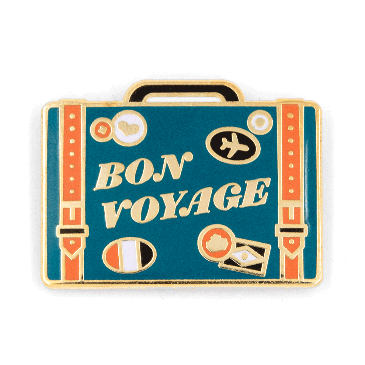 Bon Voyage Enamel Pin